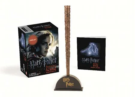 HARRY POTTER HERMIONES WAND WITH STICKER KIT