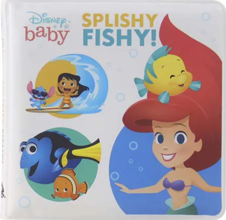 BATH BOOK DISNEY BABY SPLISHY FISHY