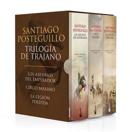 ESTUCHE TRILOGIA SANTIAGO DE POSTEGUILLO EDICON DE LUJO