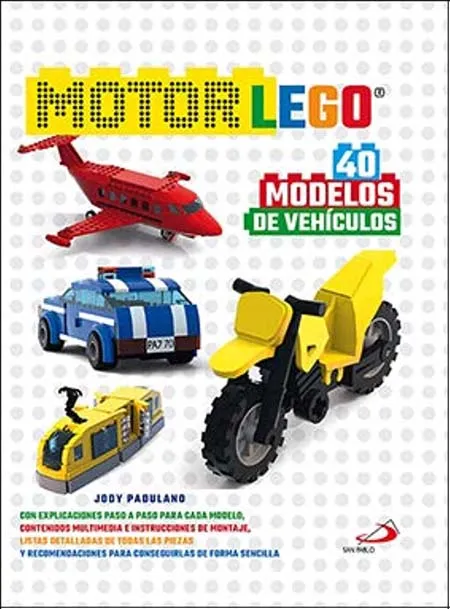 MOTOR LEGO 40 MODELOS DE VEHÍCULOSO EN GRAN FORMATO