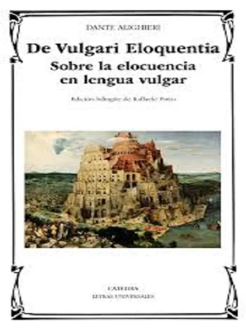 DE VULGARI ELOQUENTIA
