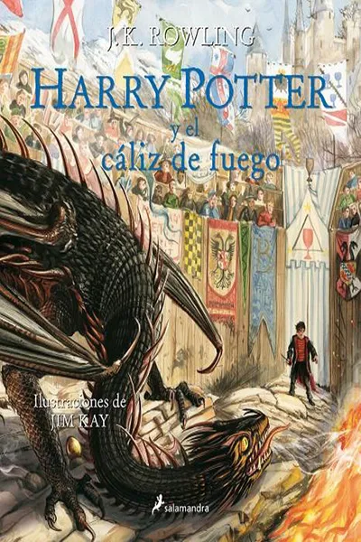 HARRY POTTER Y EL CALIZ DE FUEGO ILUSTRADO