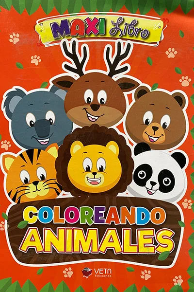 MAXILIBRO COLOREANDO ANIMALES