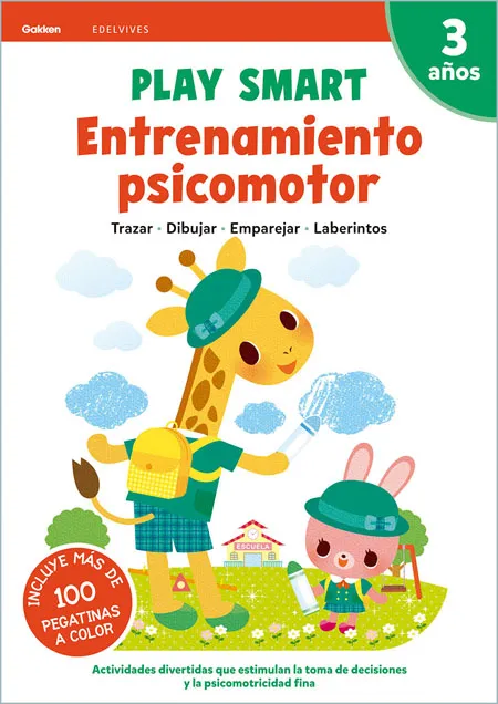 PLAY SMART 3 ANOS ENTRENAMIENTO PSICOMOTOR, Comprar libro 9788414031926