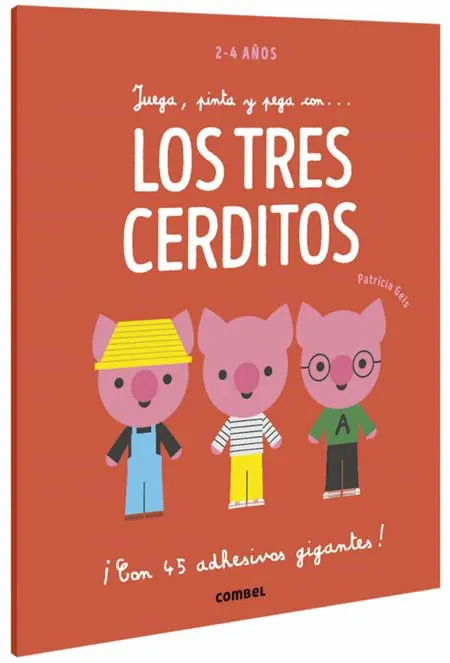 JUEGA, PINTA Y PEGA CON LOS TRES CERDITOS, Comprar libro 9788491016946