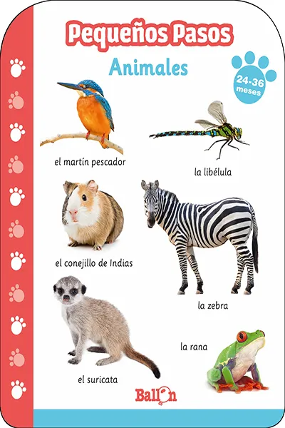 ANIMALES 24-36 MESES PEQUENOS PASOS, Comprar libro 9789403213613
